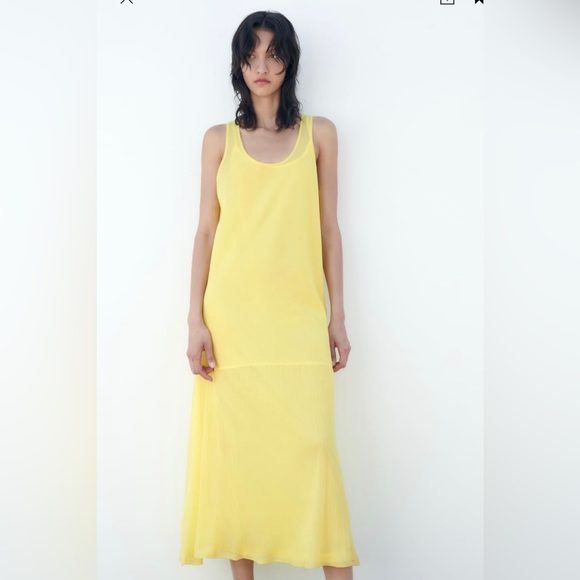 SEMI-SHEER KNIT DRESS - Picture 2 of 5